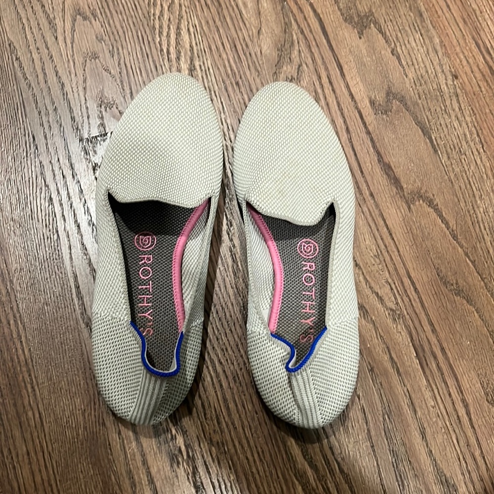 Rothy’s Cream Loafers
